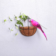 Load image into Gallery viewer, 25/35cm Handmade Simulation Parrot Creative Feather Lawn Figurine Ornament Animal Bird Garden Bird Prop Decoration
