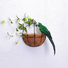 Load image into Gallery viewer, 25/35cm Handmade Simulation Parrot Creative Feather Lawn Figurine Ornament Animal Bird Garden Bird Prop Decoration
