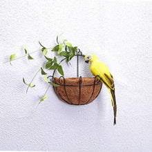 Load image into Gallery viewer, 25/35cm Handmade Simulation Parrot Creative Feather Lawn Figurine Ornament Animal Bird Garden Bird Prop Decoration
